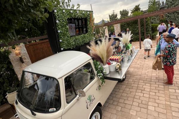 cactus van bar catering βάπτισης