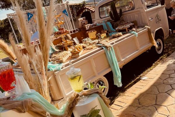 cactus van bar catering βάπτισης