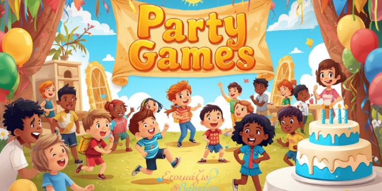 Βαπτιστικά Party Games: Ψυχαγωγία για μικρά και μεγάλα παιδιά!